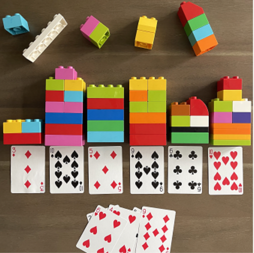 building a city lego block activity 