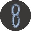 make time to breathe number eight icon 